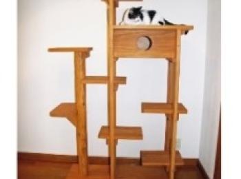 オリジナル木製キャットタワー オリジナル木製キャットタワー