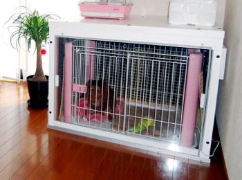 犬小屋製作工房k 防音ケージカバー3 引き違い 犬小屋製作工房k 防音ケージカバー3 引き違い