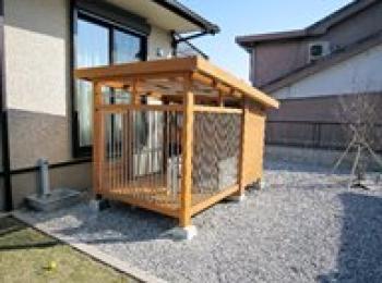 サークル犬小屋一体型ロング サークル犬小屋一体型ロング
