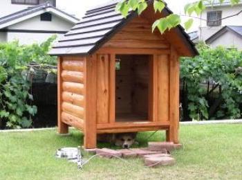 ログタイプの犬小屋(キット) ログタイプの犬小屋(キット)