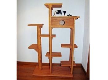 オリジナル木製キャットタワー オリジナル木製キャットタワー