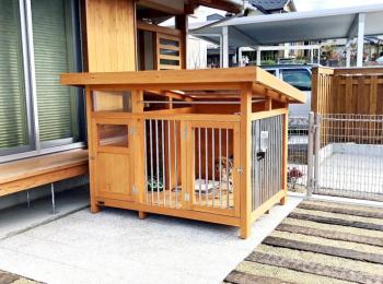 サークル小屋一体型  サークル小屋一体型