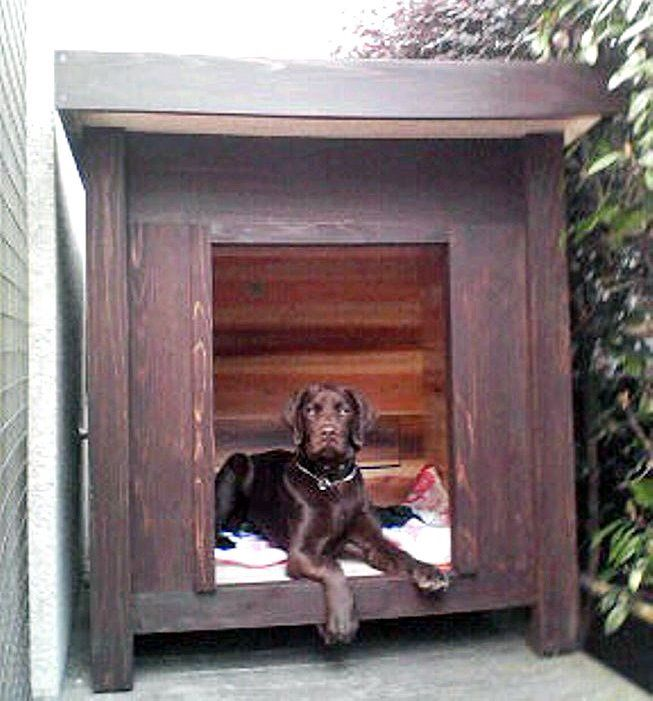犬小屋製作工房k 限られたスペースの犬小屋 犬小屋製作工房k 限られたスペースの犬小屋