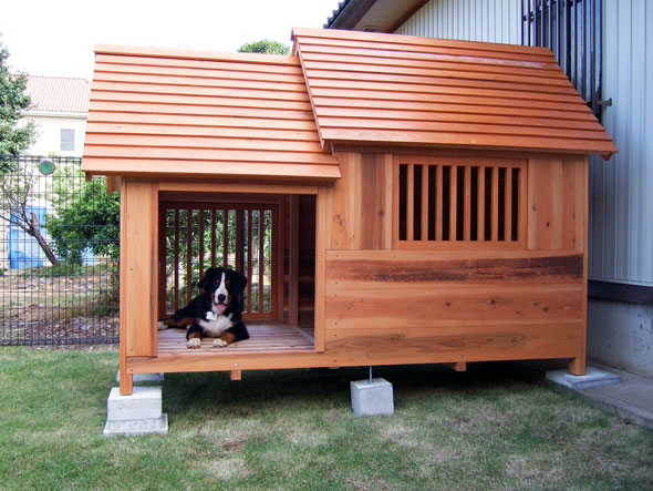 犬小屋製作工房k 大型犬 犬小屋