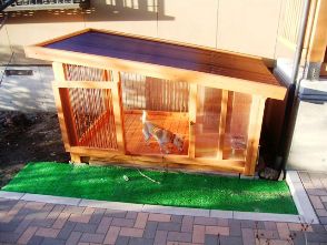 犬小屋製作工房k 40 柴犬外飼い 犬小屋製作工房k 40 柴犬外飼い