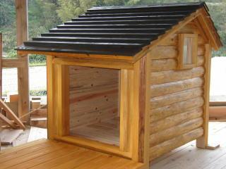 犬小屋製作工房k ログタイプの犬小屋づくり 犬小屋製作工房k ログタイプの犬小屋づくり