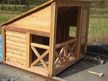 国産天然木製の犬小屋専門店 犬小屋制作工房K
