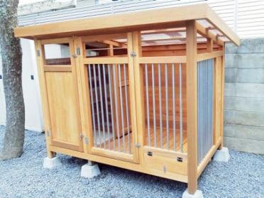 制作中のサークル小屋一体型  制作中のサークル小屋一体型