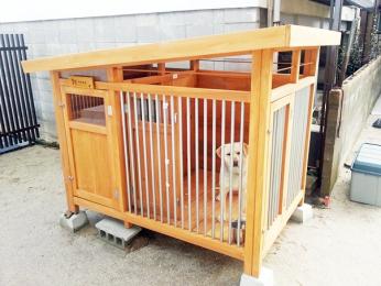 サークル小屋一体型  サークル小屋一体型