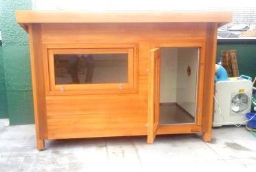 完成した夜泣き対策防音犬小屋 完成した夜泣き対策防音犬小屋