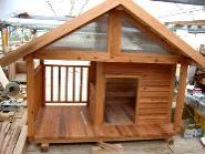 犬小屋の組立て