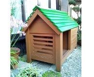 デッキ付き犬小屋