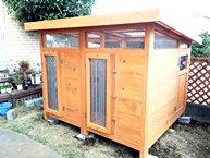 柴犬2匹の犬小屋