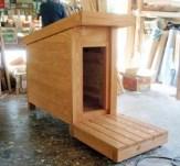 スペースに収まる犬小屋