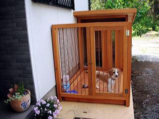 犬小屋サークル製作事例