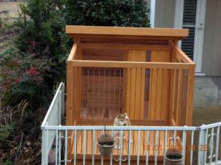 犬小屋サークル製作事例