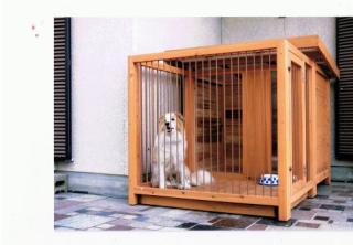 犬小屋サークル製作事例