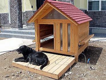 山下様からの犬小屋設置写真1