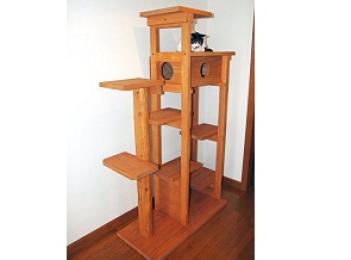 オリジナル木製キャットタワー オリジナル木製キャットタワー
