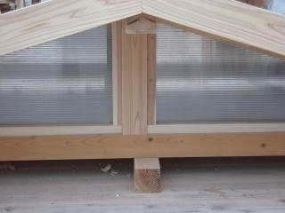 巨大犬小屋・ハウスの組み立て方写真