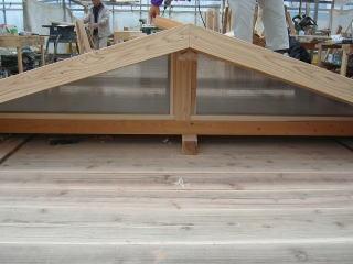 巨大犬小屋・ハウスの組み立て方写真