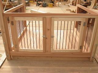 屋根付きサークルの製作画像