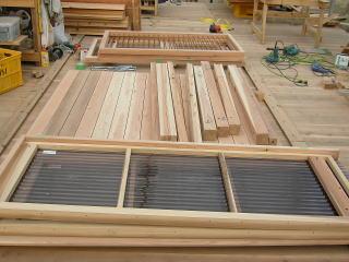 屋根付きサークルの製作画像